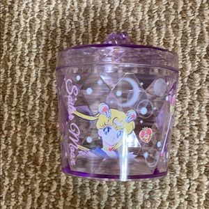 Sailor moon plastic container